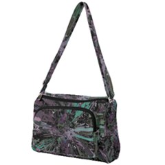 Glitched Out Front Pocket Crossbody Bag by MRNStudios