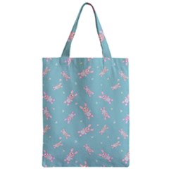 Rabbit  Zipper Classic Tote Bag