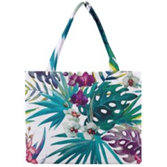 Tropical Flowers Mini Tote Bag by goljakoff