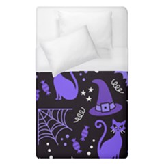 Halloween Party Seamless Repeat Pattern  Duvet Cover (single Size) by KentuckyClothing