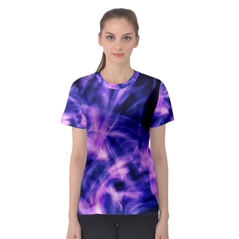 Plasma Hug Women s Sport Mesh Tee by MRNStudios