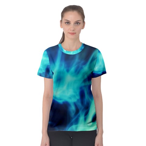 Glow Bomb  Women s Sport Mesh Tee by MRNStudios