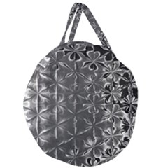 Lunar Eclipse Abstraction Giant Round Zipper Tote by MRNStudios