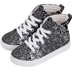 Lunar Eclipse Abstraction Kids  Hi-top Skate Sneakers by MRNStudios