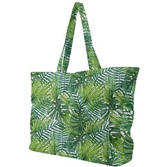 Green Leaves Simple Shoulder Bag by goljakoff