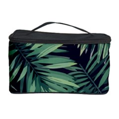 Green Palm Leaves Cosmetic Storage by goljakoff