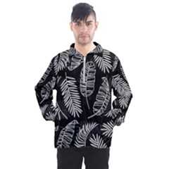 Fallen Leaves Men s Half Zip Pullover by goljakoff