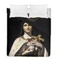 Virgin Mary Sculpture Dark Scene Duvet Cover Double Side (Full/ Double Size) View1