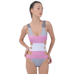 Demigirl Pride Flag Lgbtq Side Cut Out Swimsuit by lgbtnation
