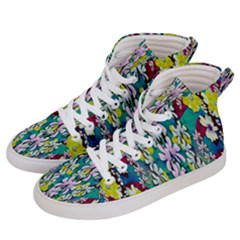 Where The Fairies Dance In Winter Times Women s Hi-top Skate Sneakers by pepitasart