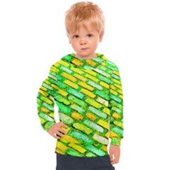 Diagonal Street Cobbles Kids  Hooded Pullover by essentialimage