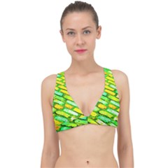 Diagonal Street Cobbles Classic Banded Bikini Top by essentialimage