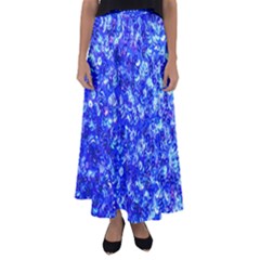 Blue Sequin Dreams Flared Maxi Skirt by essentialimage
