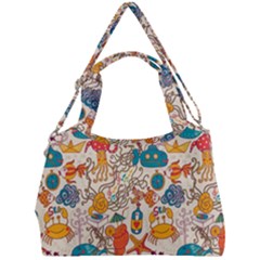 Sea Creatures Double Compartment Shoulder Bag by goljakoff
