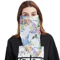 Flowers Face Covering Bandana (triangle) by goljakoff