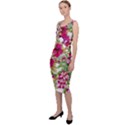 Rose blossom Sleeveless Pencil Dress View2