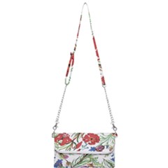 Summer Flowers Mini Crossbody Handbag by goljakoff