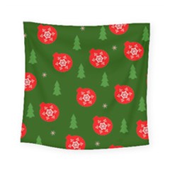 Christmas 001 Square Tapestry (small) by MooMoosMumma