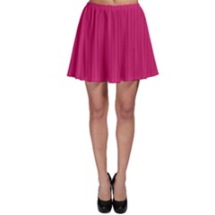 Peacock Pink & White - Skater Skirt by FashionLane