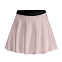 Soft Bubblegum Pink & Black - Mini Flare Skirt View1