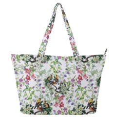 Green Flora Full Print Shoulder Bag by goljakoff