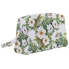 Summer Flowers Wristlet Pouch Bag (large) by goljakoff