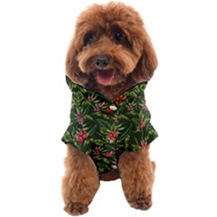 Tropical Flowers Dog Coat