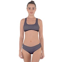 Ash Grey - Criss Cross Bikini Set by FashionLane
