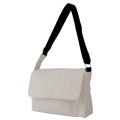 Magnolia White - Full Print Messenger Bag (m) by FashionLane