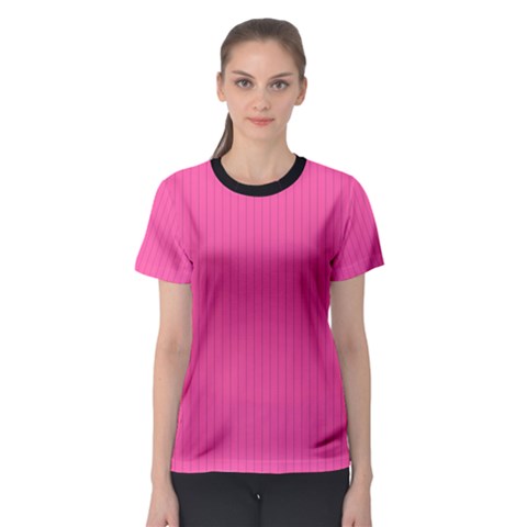 Brilliant Rose - Women s Sport Mesh Tee by FashionLane