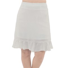 Alabaster - Fishtail Chiffon Skirt by FashionLane