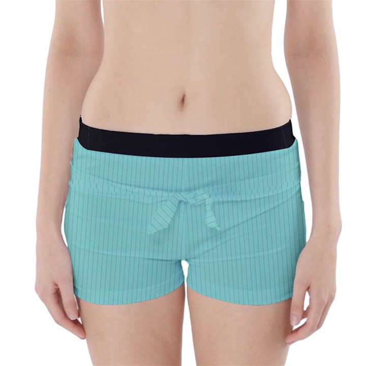 Tiffany Blue - Boyleg Bikini Wrap Bottoms