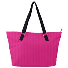 Deep Hot Pink - Full Print Shoulder Bag by FashionLane