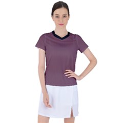 Dull Purple - Women s Sports Top by FashionLane