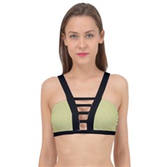 Faded Jade - Cage Up Bikini Top by FashionLane