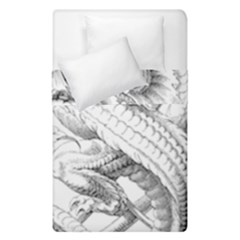 Dragon Lizard Vector Monster Duvet Cover Double Side (single Size) by HermanTelo