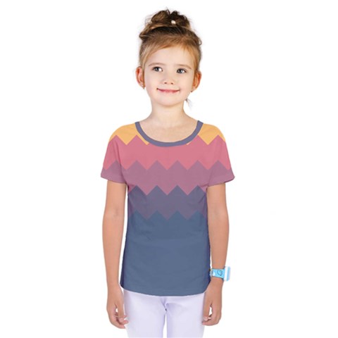 Fall Palette Kids  One Piece Tee by goljakoff