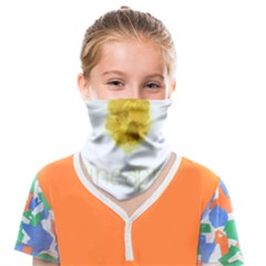 Pineapple Fruit Watercolor Painted Face Covering Bandana (kids)