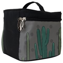 Cactus Plant Green Nature Cacti Make Up Travel Bag (big) by Mariart