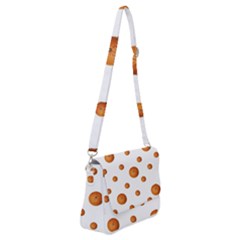 Tangerines Photo Motif Pattern Design Shoulder Bag With Back Zipper by dflcprintsclothing