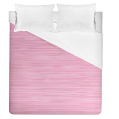 Pink Knitting Duvet Cover (queen Size) by goljakoff