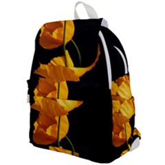 Yellow Poppies Top Flap Backpack by Audy