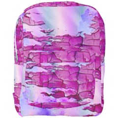Background Crack Art Abstract Full Print Backpack
