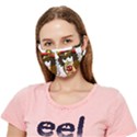  Rainbow Stoner Owl Crease Cloth Face Mask (Adult) View1
