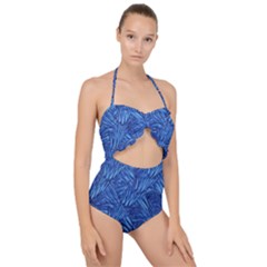 Gc (101) Scallop Top Cut Out Swimsuit by GiancarloCesari