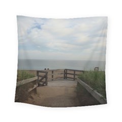 Beach Day  Square Tapestry (small) by IIPhotographyAndDesigns