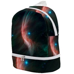   Space Galaxy Zip Bottom Backpack by IIPhotographyAndDesigns