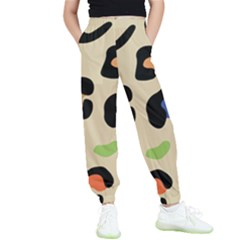 Animal Print Design Kids  Elastic Waist Pants