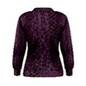 Purple Leather SnakeSkin Design Women s Sweatshirt View2