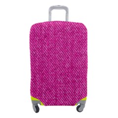 Pink Denim Design  Luggage Cover (small) by ArtsyWishy